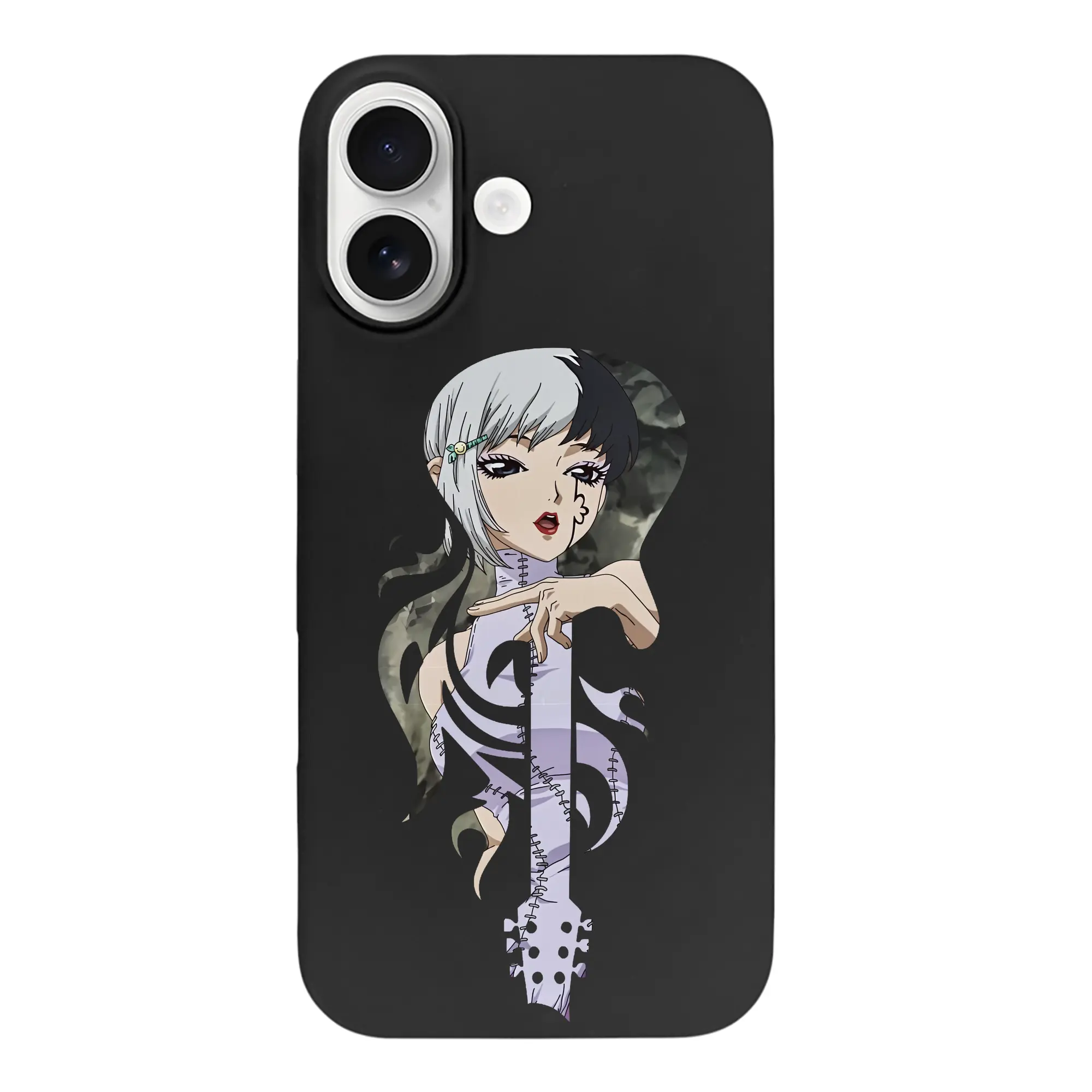 ドクターストーン グッズ,ゲン 銀狼 - iPhone 17 シリーズ シリコンケース 薄型 耐衝撃 指紋防止 ソフトタッチカバー 精密フィット 傷防止 保護ケース iPhone 17/17 Air/17 Pro/17 Pro Max 対応